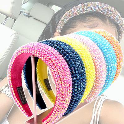 China 2021 New Styles Fashionable Headband Environmental Friendly Luxury Charm Headbands For Women for sale