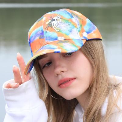 China Fashion JOINT Baseball Cap Sublimation Printing Customized Baseball Cap for sale