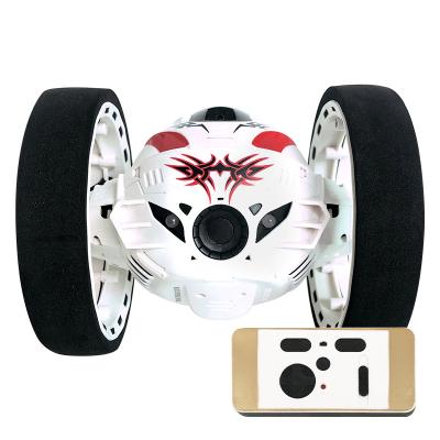 China RC Model Jumping Car Bounce Car 2.4GHz Sumo Wheels Flexible RC Car With LED Night Light for sale