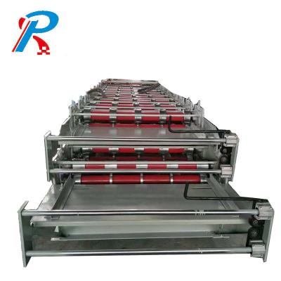 China Roof Tile Panel Roof Tile Making Machine Flat Tile Roofing Making Machine Steel Profile Glazed Roof Tile Making Machine for sale