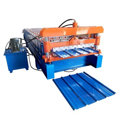 China Corrugated roof tile panel barrel machine sheet roof machine for making iron roofing sheets for sale