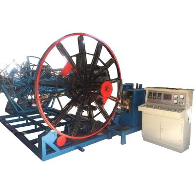 China Caging Steel Roll Pile Making Machine Wire Mesh Cage Welding Machine For Sale for sale