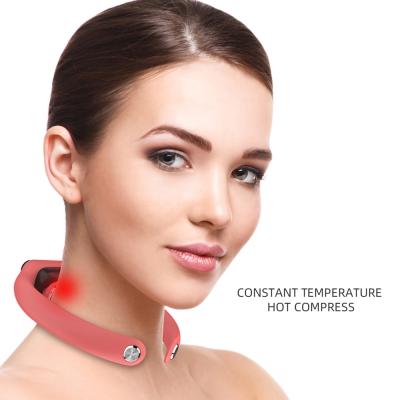 China New Arrival Smart Portable Radio Remote Control Neck Multifunctional Neck Massager for sale