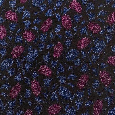 China Stretch fashion knit fabric   hot sale poly/nylon knit metallic jacquard fabric with spandex fashion textile fabric more colors for sale