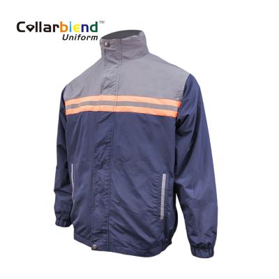 China Hot Selling Long Sleeve Outdoor Workwear Safety Reflector Windproof Protective Jackets for sale