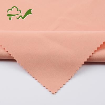 China Viable Hot Selling Polyester Spandex 75D Lot Knitted Air Layer Sandwich Fabric Stock For Garment for sale