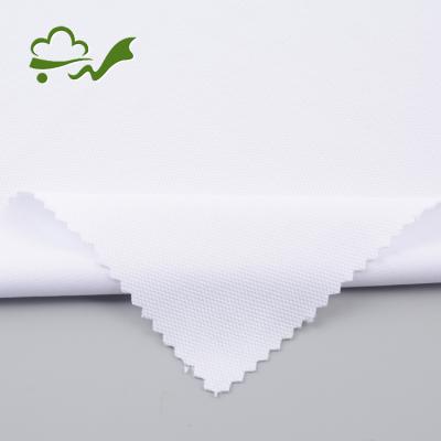 China Fit Hot Selling Quick Delivery Interlock Dry Knit White Mesh Polyester Fabric For Garment for sale