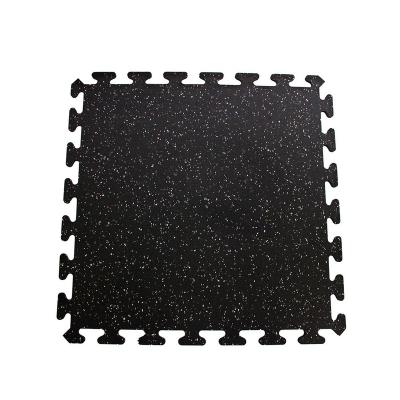 China Eco - Friendly Cheap Heavy Duty Interlocking Rubber Flooring Flooring For Home Gym for sale