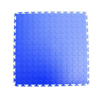 China Modern Plastic Interlocking PVC Garage Floor Tiles Car Parking Mats for sale