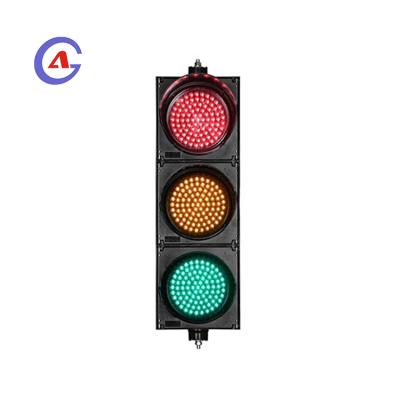 China Road Safety Led Warning Lights 200mm waterproof led full ball red amber green trafico semaforo traffic signal light for sale