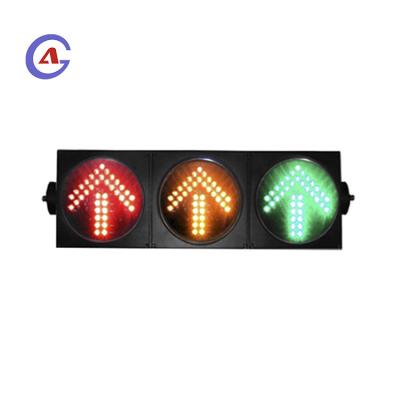 China Road Safety Led Warning Lights 300mm 12v dc led remote control road  safety red yellow green arrow traffic signal light for sale