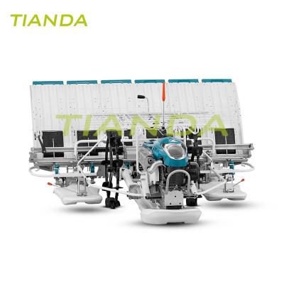 China Easy Operation Manual Two Row Mini Rice Transplanter Planting Machine for sale