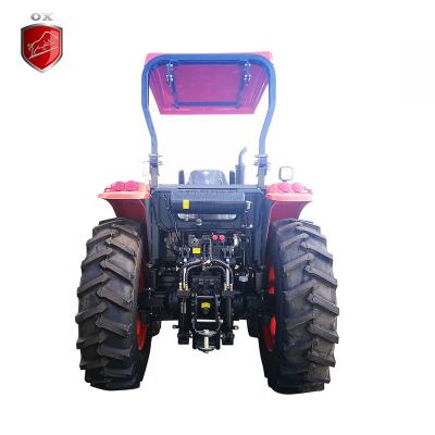 China Factory New Wheel 4wd 90HP Tractor With Kubota Type (OX904) Diesel Engine for sale