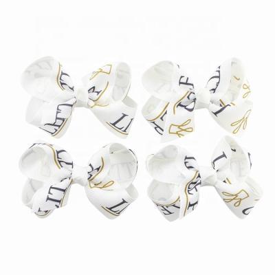 China 3 Inch HCArtware Girls Hair Ribbon Bow Hair Accessories Professional Custom Customization To Trace Strength Proofing Makers HC-DZ206 for sale