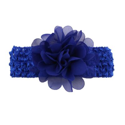 China New Product Eco-Friendly Headband Girls Elastic Hair Band Flower Head Band For Women for sale