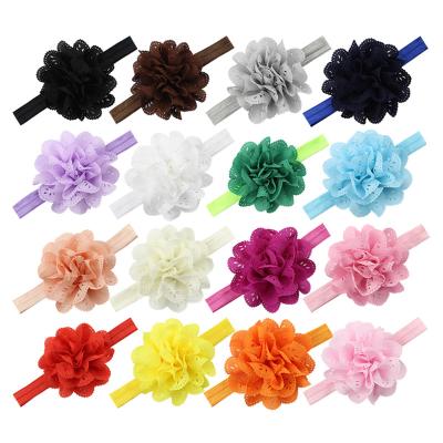 China Bestselling Eco-Friendly Baby Headband Kids Elastic HeadWear For Kids Flower Headband for sale