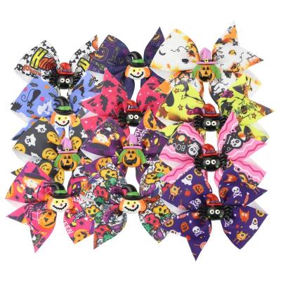 China Eco-friendly Cheap Wholesale Multi Style Halloween Kids Hair Clips Accessories Hair Bows Hairpin for sale