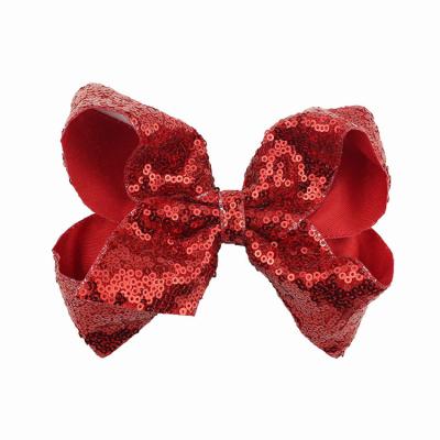 China New Hot Sale Hair Clip 6 Inch Hair Clips Hair Clips Fashionable Ribbon Eco-friendly Cute Baby Kids for sale