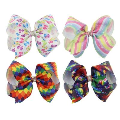 China Latest Designs Eco-friendly Wholesale Hair Clips Ribbon 8 Inch Hair Clips Hair Clips Good Quality for sale