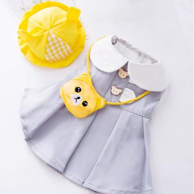 China Stocked Drop Shipping Pets Clothes And Accessories Spring And Summer Dog Dress Slim Breathable Pet Clothes for sale