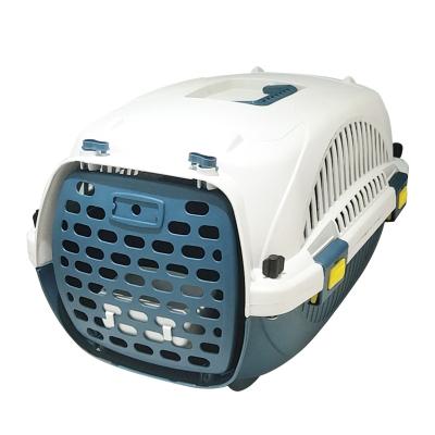 China Wholesale Durable Small Pet Cage Durable Air Carrier Box Carry Case Plastic Pet Cages for sale