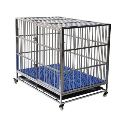 China Viable Manufacturer Hot Sale Outdoor Heavy Duty Double Doors Dog Metal Cage Kennel for sale