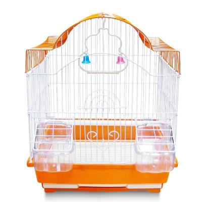 China Factory Wholesale Stocked Portable Small Stainless Steel Parrot Breeding Bird Cage for sale