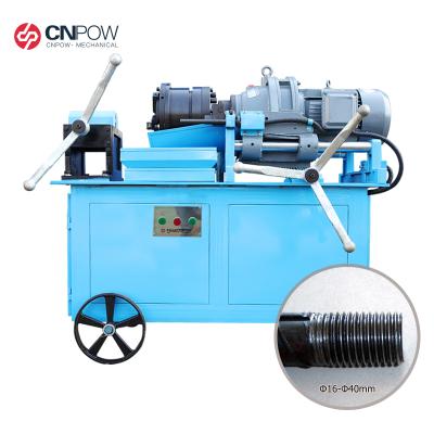 China Rebar Machine Automatic Pipe Mechanical Splicing Hydraulic Rolling Threading Machine for sale