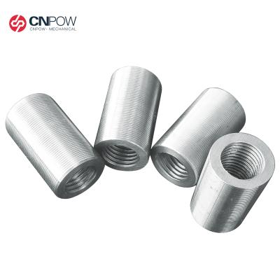 China CNPOW Best Quality Carbon Steel GB45 Bar Splice Rebar Male Female Quick Coupler for sale