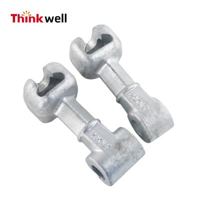 China Fastening Chains High Quality Forged Steel Connecting Galvanized Electrical Ws Type Socket Clevis Ball Eye for sale