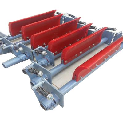 China Self Cleaning Polyurethane Scraper Conveyor Belt Cleaner For Mine for sale