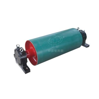 China Belt Conveyor Belt Pulley Drum With Rubber Slowdown For Coal Mining for sale