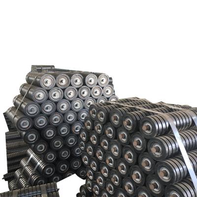 China Industry Factory Supply Rubber Coated Conveyor Rollers For Mine for sale