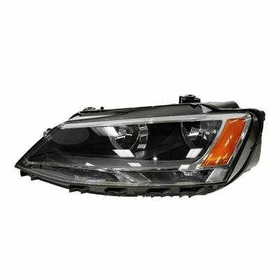 China Automotive Industry Car Head Lamp DOT SAE USA MODEL HEAD LAMP WITH DRL WITHOUT HID AUTO HEADLIGHT for VW JETTA 2011-2015 for sale