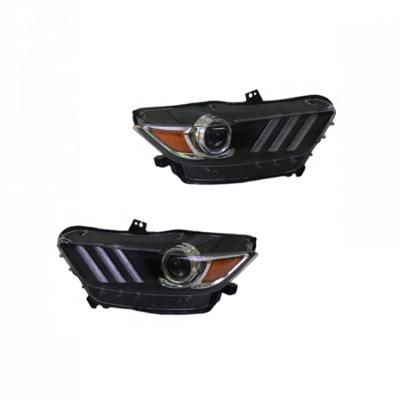 China Competitive USA MODEL DRL LED Projector Lamp Auto Head Headlight For 2015 FORD Mustang Car Auto Lamp E-Mark Approved for sale