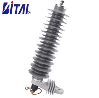 China Home Appliances High Voltage Polymer Surge Arrester Metal Oxide Surge Arrester 5ka , 21kv for sale