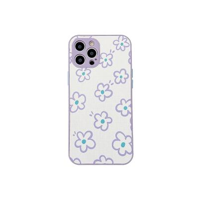 China ForvivoX60 oppoR17huaweip40 xiaomi10New design TPU leather phone case wild flower pattern fish scale skin shockproof Korean friendly feel for sale