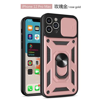 China Shockproof For Samsung A02 M02 A022 A52 M52 MO1 Phone Case Camera Shockproof Protective Film And Metal TPU Ring Rotat Bracket Phone Case for sale