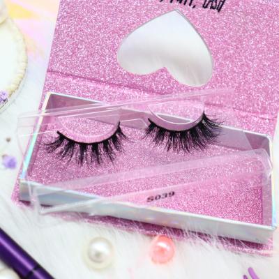 China Best Price Long Natural Eyelashes Real Mink Lashes 3D Mink Eyelashes With Custom Eyelash Packaging for sale