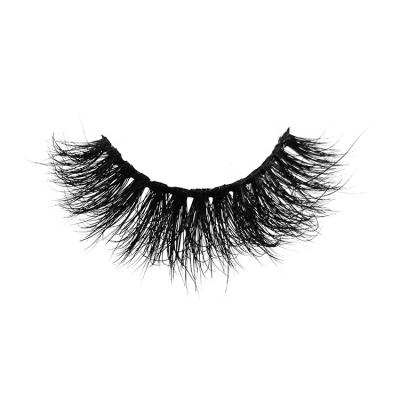 China Wholesale Long Clean Natural Mink Eyelash Private Label Lashes 100% Real Mink Lashes 100% Mink Lashes for sale