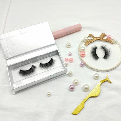 China 100% Natural Long Mink Fur Lashes Good Quality Natural Mink Lashes With Customized Packaging Boxes for sale