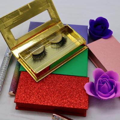 China Super Effective Soft / 3D Private Label 3d Eyelashes Wholesale Silk Synthetic Lashes With Custom Packaging Logo for sale