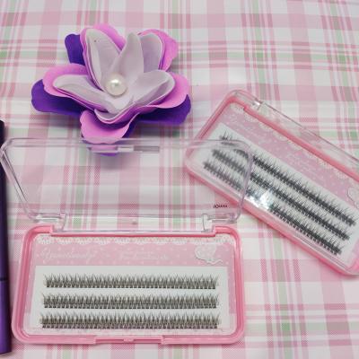 China /natural False 2D-10D Soft Silk False Eyelash Extensions Group Fairy Pre-made Volume Fans Eyelashes for sale