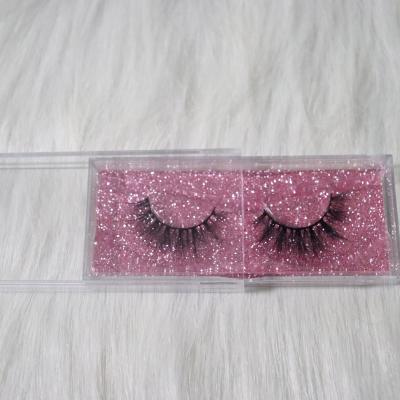 China Natural Wholesale Custom Long Eyelash Packaging Box Private Label Lashes for sale