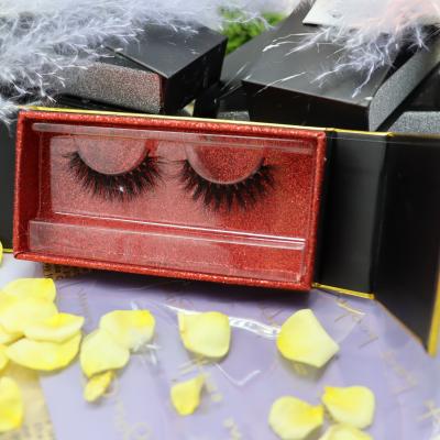 China Custom Natural Magnetic Highlights Mink Eyelashes Best Color And Logo New Mink Eyelashes Invisible Lashes 100% With Private Label for sale