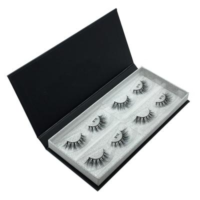 China Recyclable Wholesale 3d Mink Lashes Custom Eyelash Packaging Box Eyelashes Display Case for sale