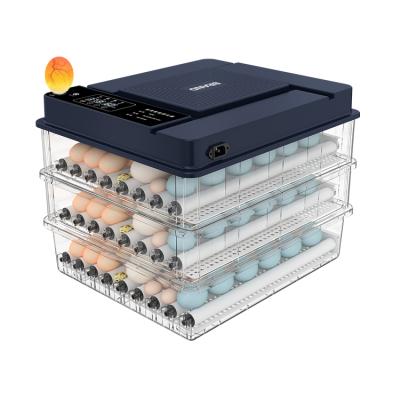 China Automatic Sale 220V 110V 192 PCS Heater Eggs Incubator Smart Trustworthy Temperature Control for sale