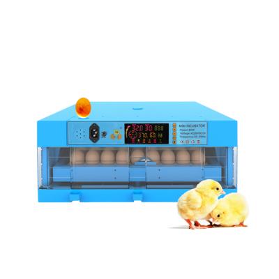 China Automatica Temperature Control 64 PCS Small Capacity Chicken Eggs Mini Poultry Incubator for sale