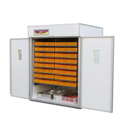 China Hot Selling Ventilation Constant Temperature Circulation System 3520 Pieces Industrial Chicken Egg Poultry Hatching Egg Incubator for sale