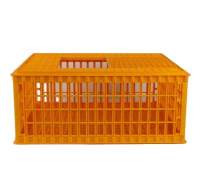 China Stackable Collapsible Foldable Plastic Cages Goose Cages For Poultry Farm Use for sale